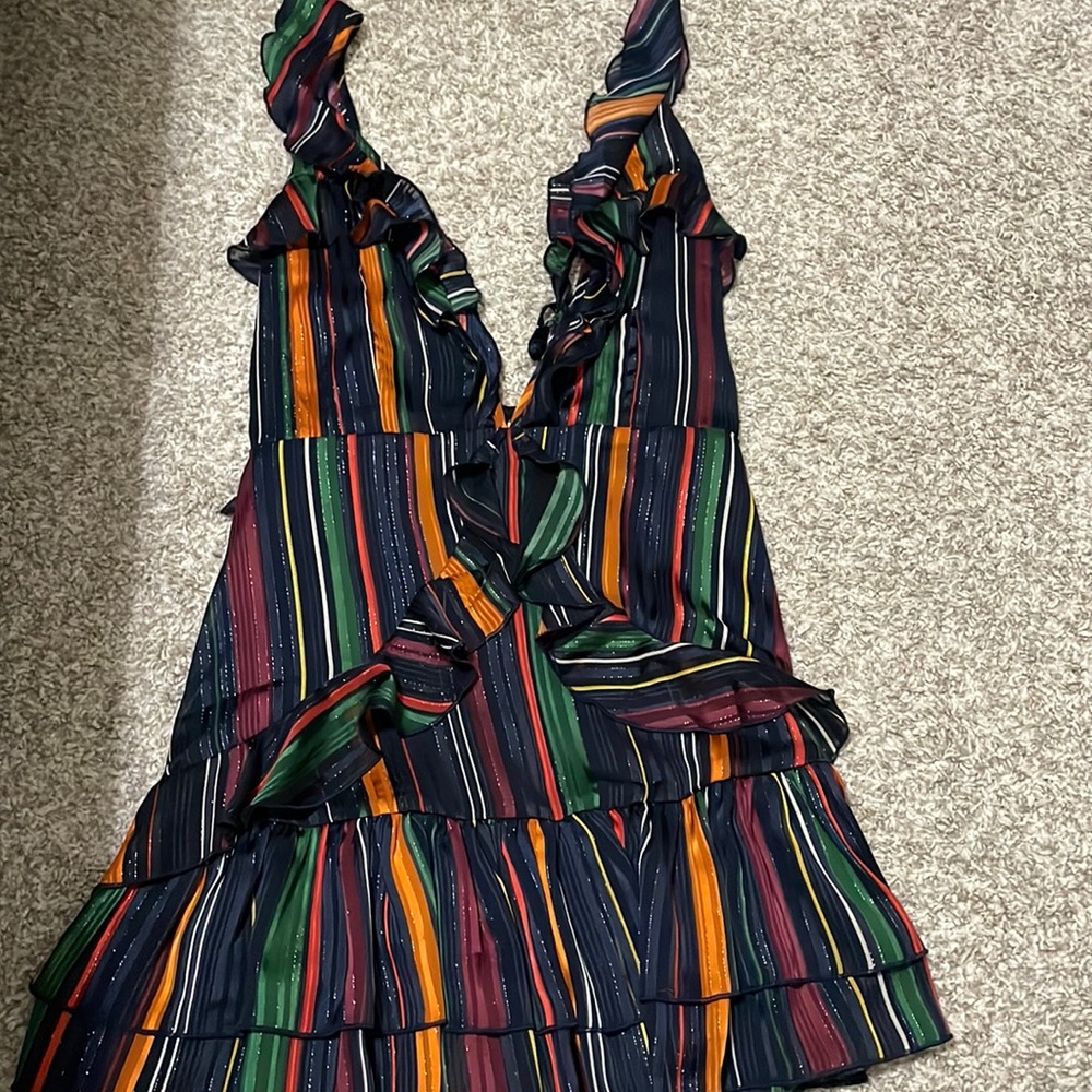 Karlie multicolored short dress